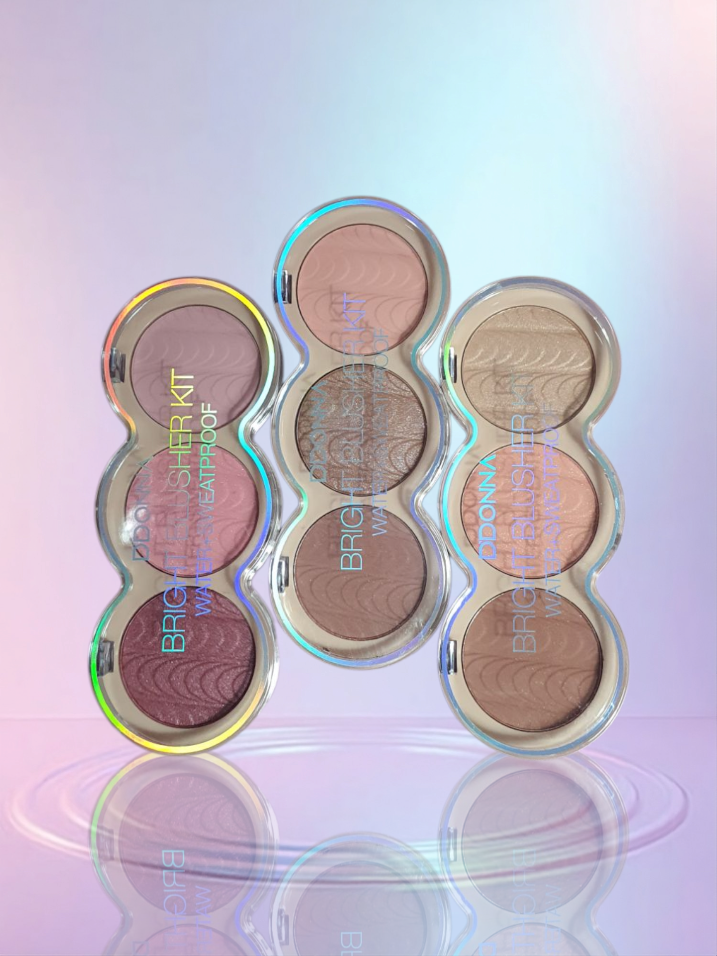 Bright Blusher Kit Water Sweatproof - D'Donna