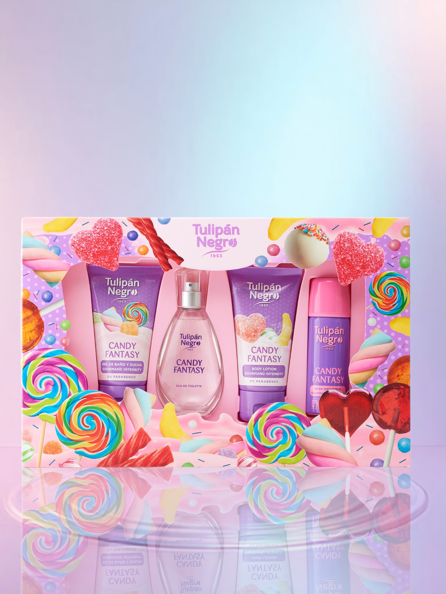 Estuche Candy Fantasy de Tulipán Negro